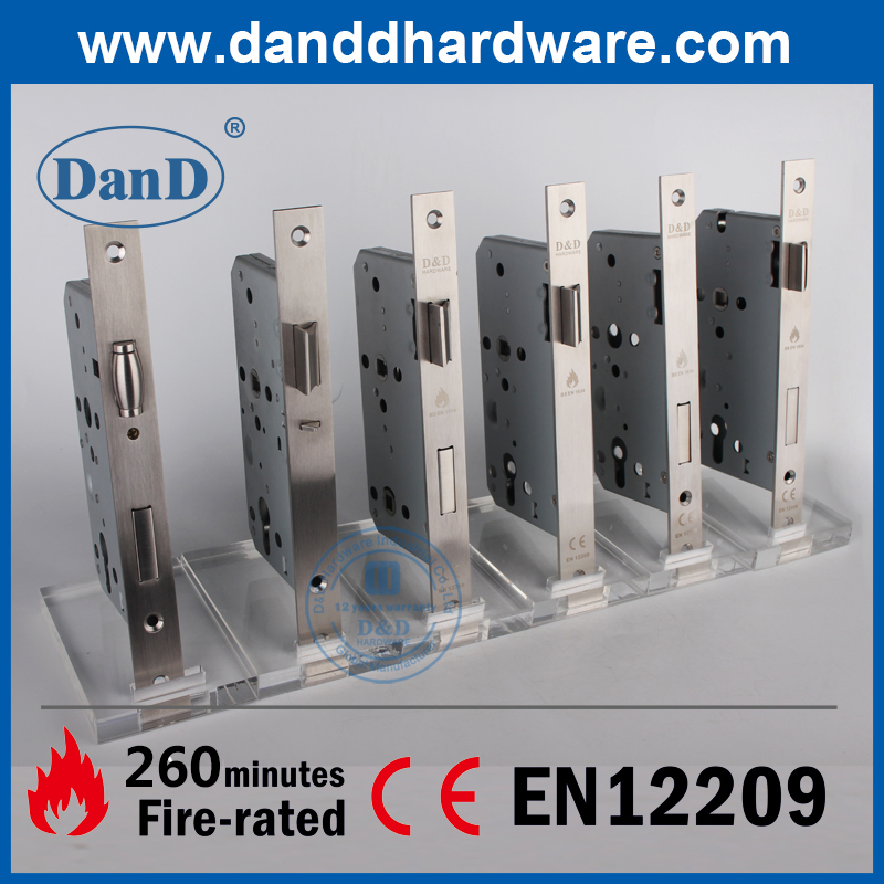 D&D CE En12209 Fireproof Ironmongery Mortise Lock Latch Bolt Door Lock
