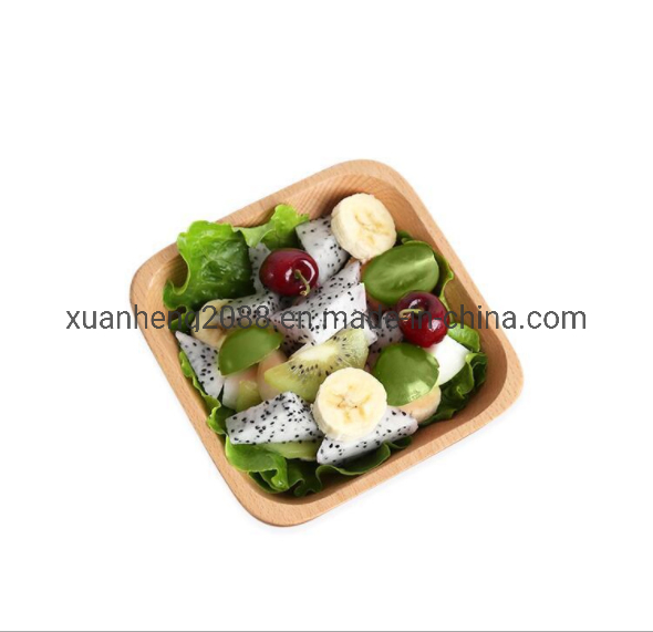 Custom Beech Wood Serving Tray for Restaurants and Cafes