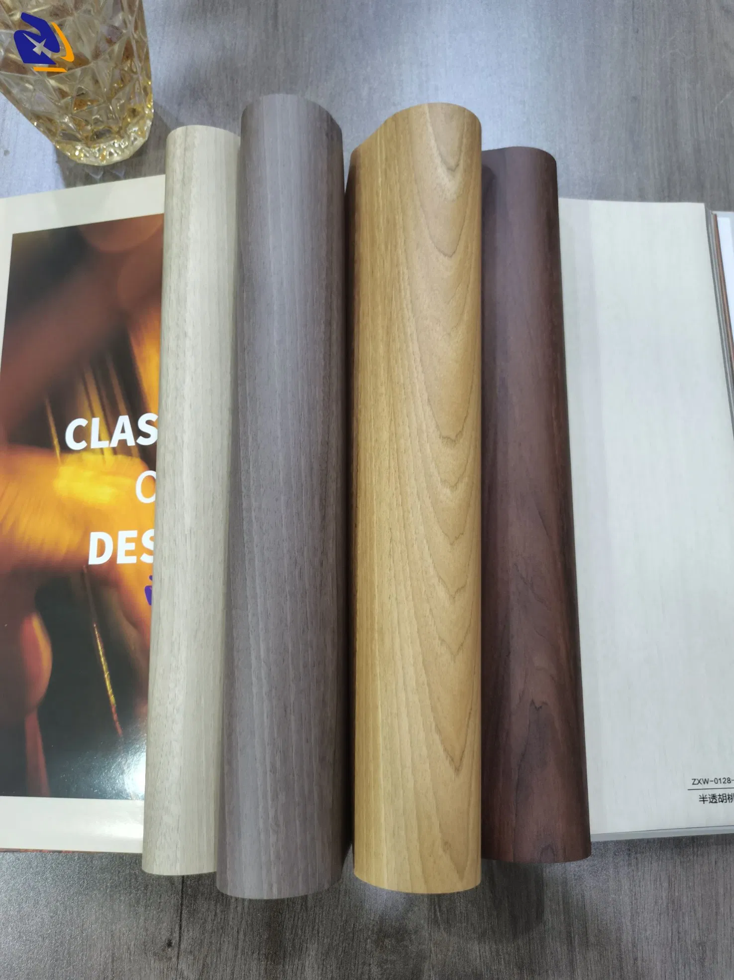 Wood Grain PVC Decorative Film