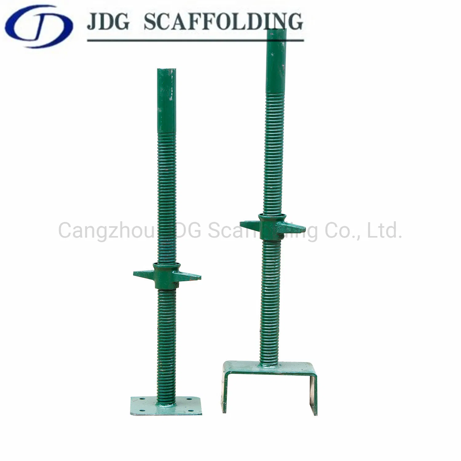 Swivel Scaffolding Adjustable Painted Hollow Prop Jack Base