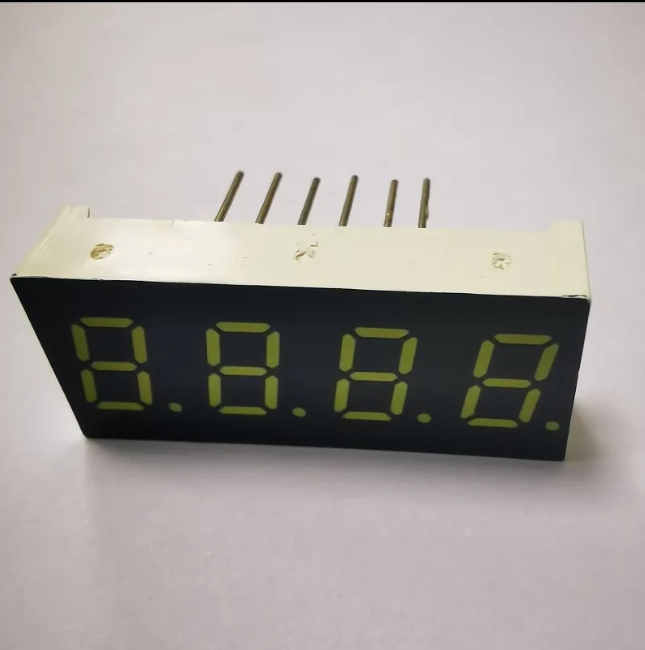 High Brightness 7 Segment Common Anode LED Display Module