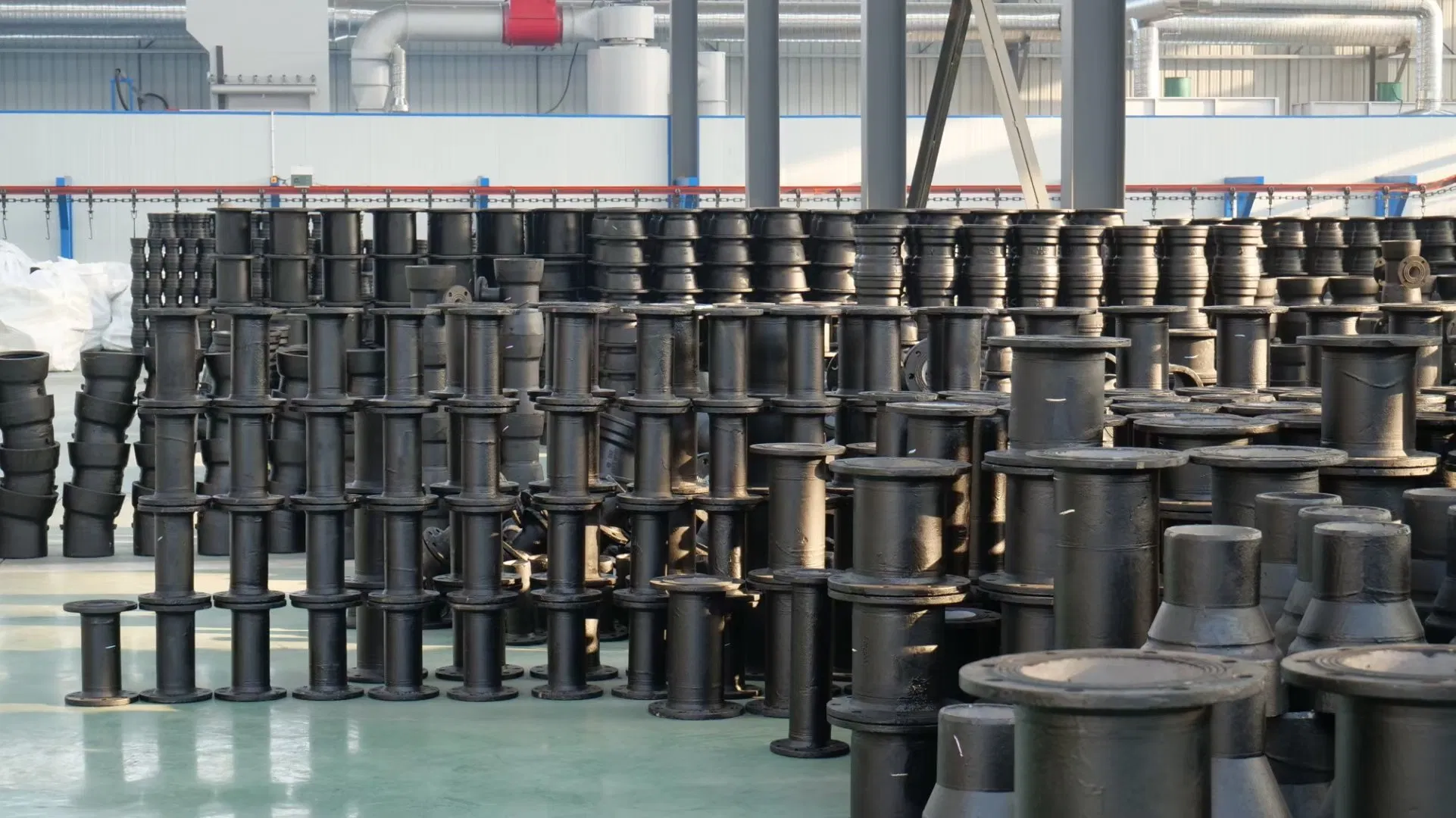 Strong Long-Lasting Ductile Iron Pipe Fittings for Industrial Use