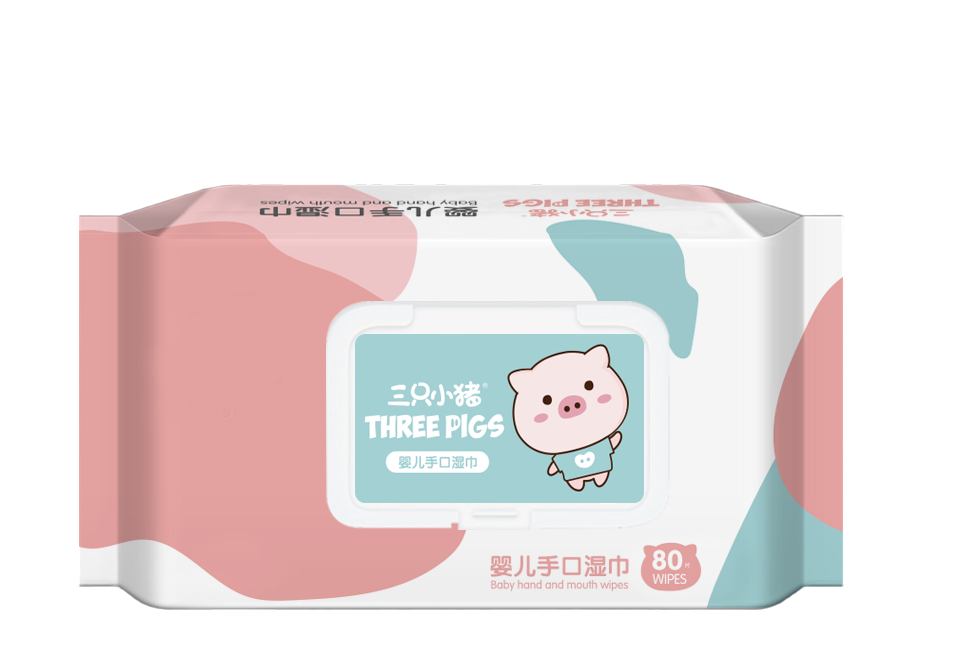 Premium Bamboo Cleaning Wipe, Baby Wet Wipe with Organic Biodegradable Hypoallergenic Materials