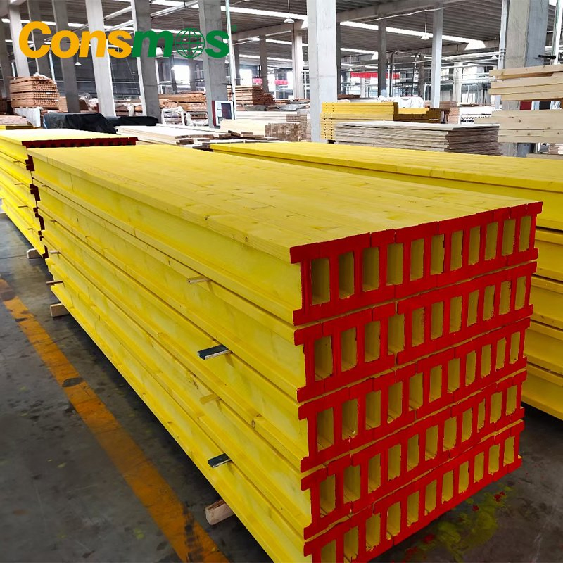 High Quality Waterproof Pine/Spruce H20 Wooden Timber I Beam for Concrete Formwork