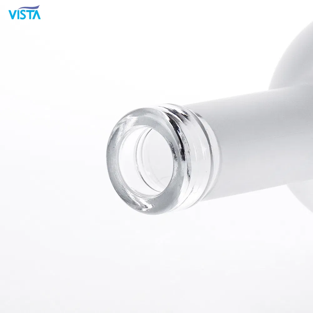 Vista Glass Wine Bottle 750ml Frosted Glass Bottle