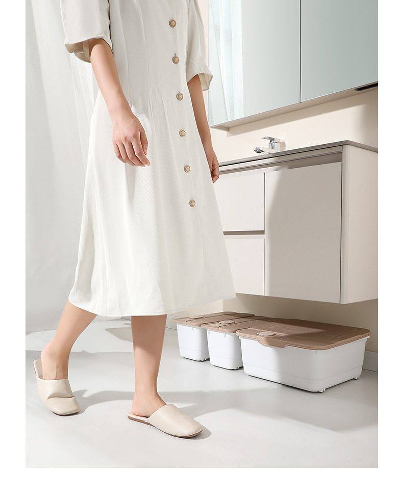 Household Multifunction Storage Box PP Sorting Storage Box Bathroom Kitchen