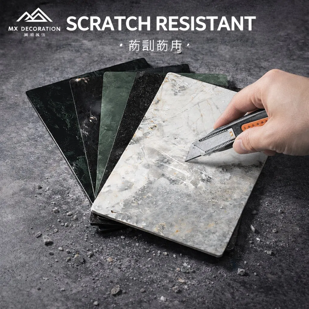 OEM B1 Fire Resistant HPL Sheets Waterproof High Pressure Laminate Board Factory