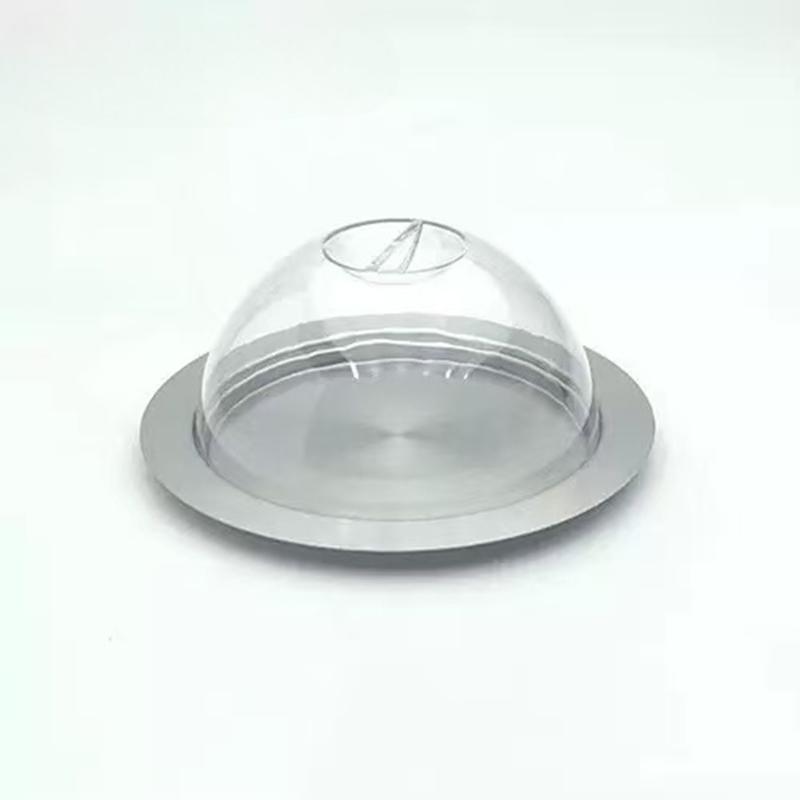 Hot-Selling High Quality Food-Grade Creative Western-Style Round Cheese Butter Dish with Lid
