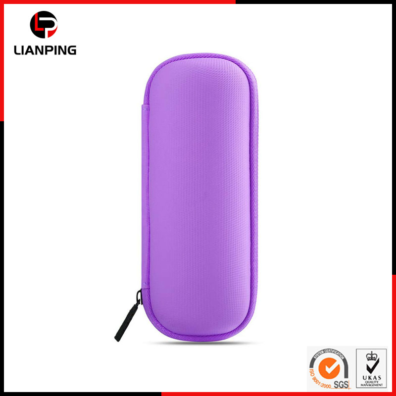 Портативный чехол для наушников EVA с сетчатым карманом