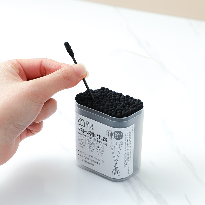 Ear Digging Spoon Double-Headed Women′ S Makeup Removal Cleaning Universal Disposable Double-Headed Cotton Swab