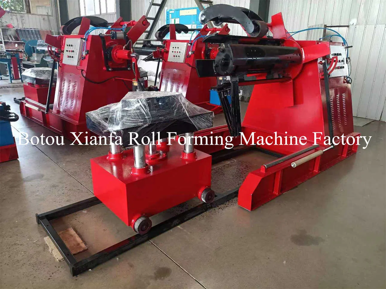 Steel Coils Hydraulic Decoiler Uncoiler