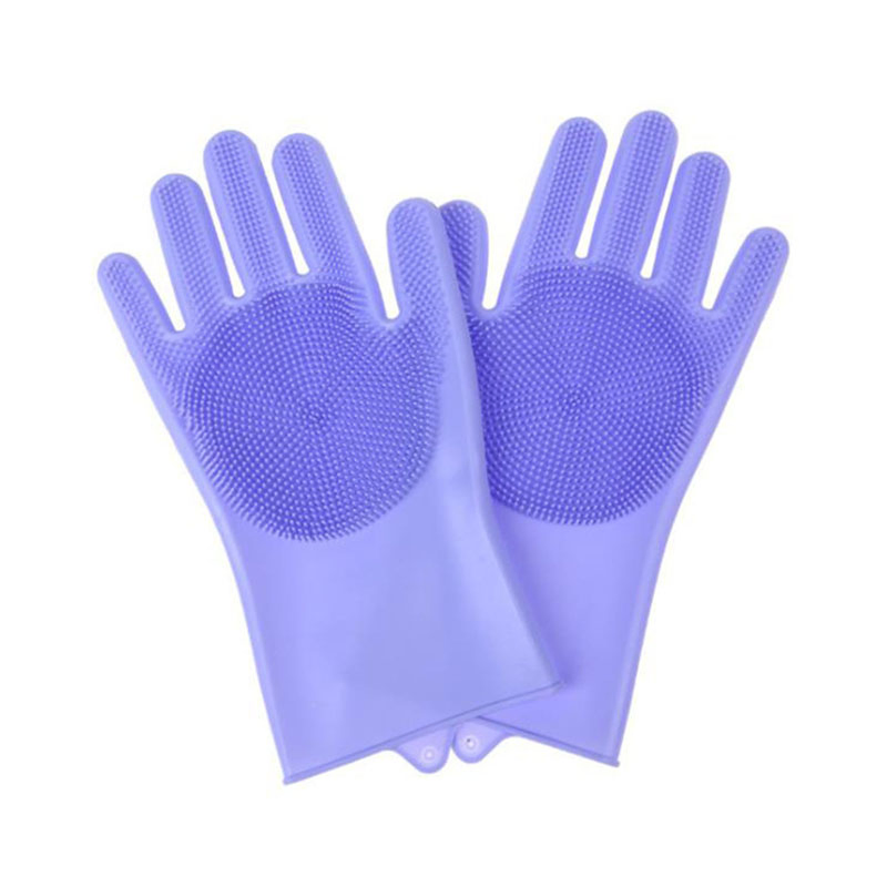 Esun Household Items Silicone Dishwashing Gloves for Washing Dishes