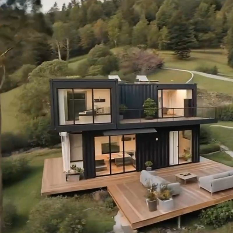 Foldable Steel Structure Container Hotel for Quick and Easy Setup