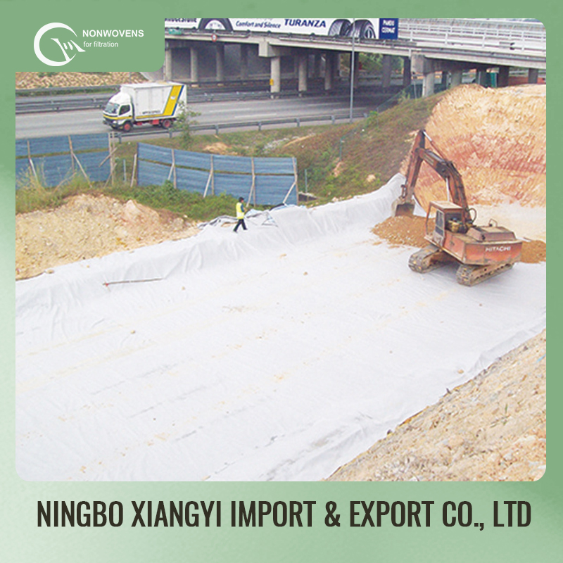 Custom PP Polyester Non Woven Needle Punched Geotextile Fabric