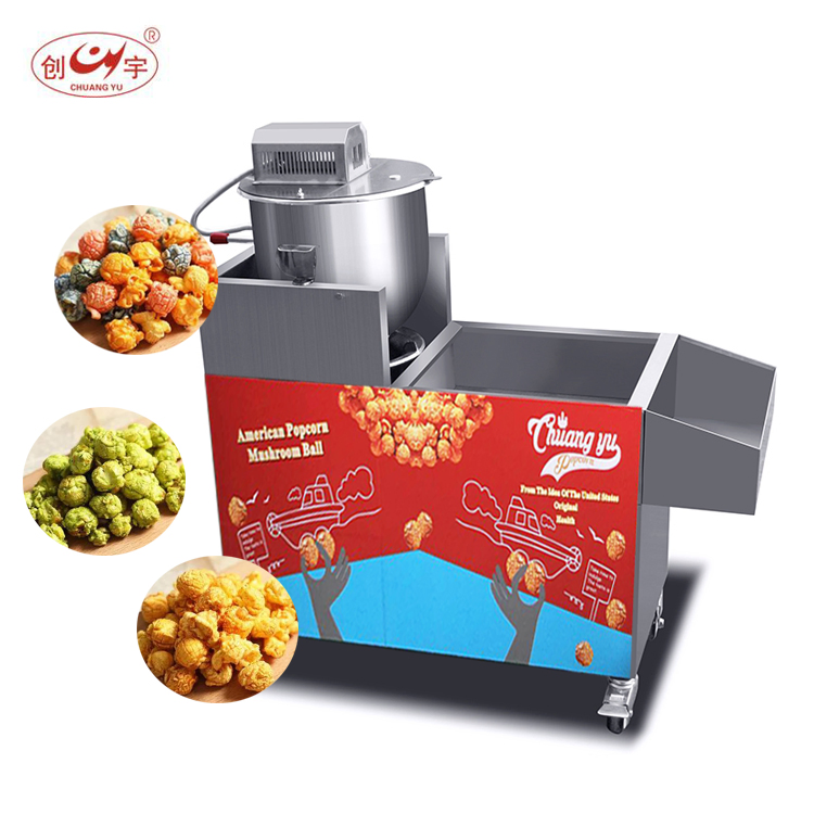 Chuangyu Automatic Gas Home Caramel Automatic Mini Popcorn