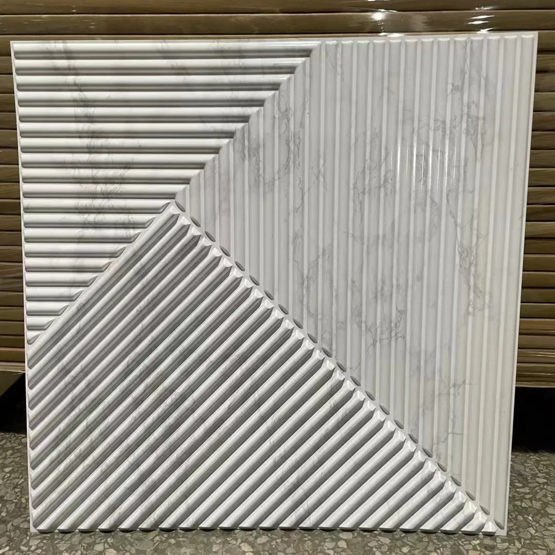 Waterproof and Easy DIY Eco-Friendly Embossed Decorative 3D PVC Wall Panel