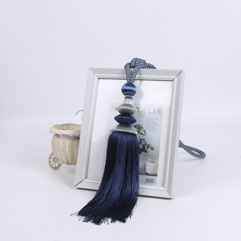 Antique Color Curtain Tassels Tieback Double Saucer Hanging Ball Curtain Tieback