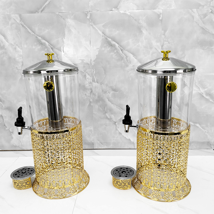 High-Borosilicate Cold Beer Tower Party Water Juice Wine Economic Stainless Steel Beverage Dispenser