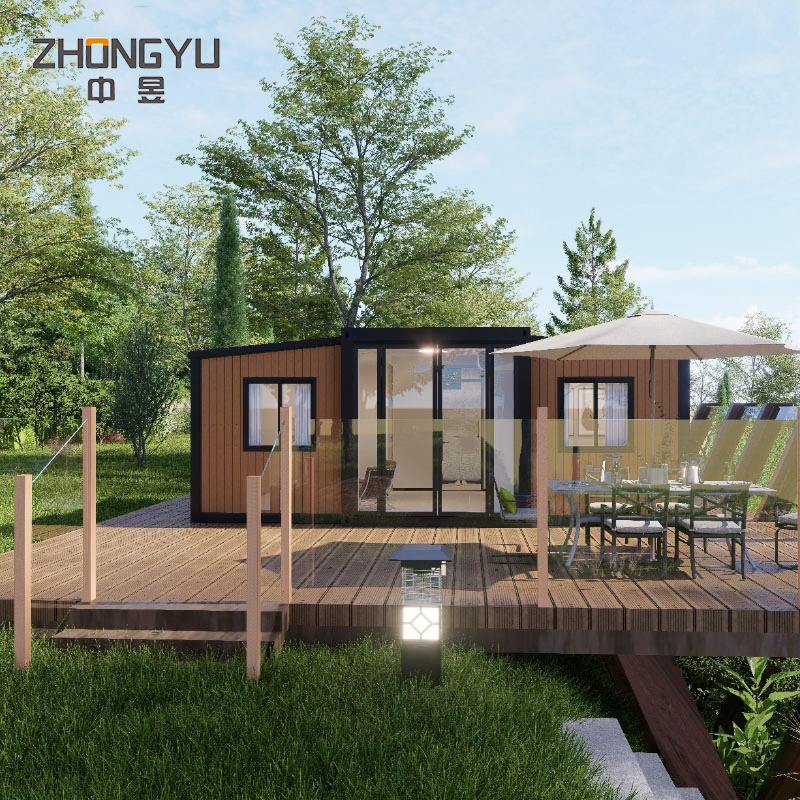 Expandable Wooden House Prefab Villa House Modular Capsule House ISO Certified Thermal Insulation Waterproof for Italy Seeking Local Partners