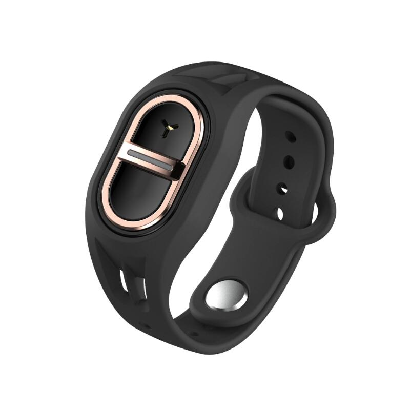 Portable Silicone Band USB Rechargeable Ultrasonic Mosquito Repellent Bracelet Personal Use