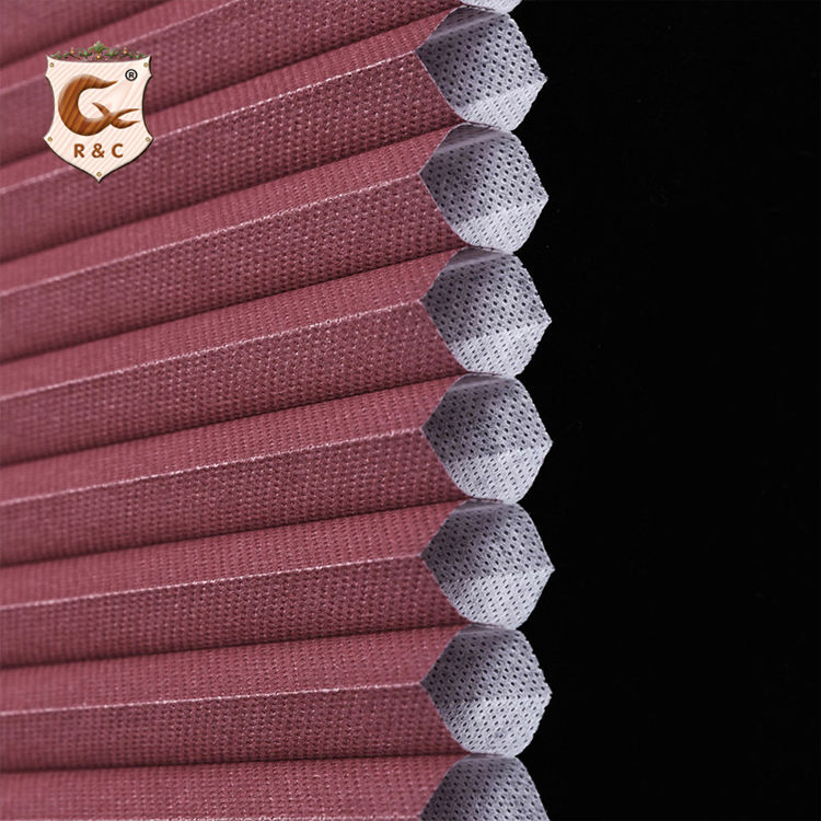 Manufacturer Smart Home Window Blackout Motorized Honeycomb Blinds