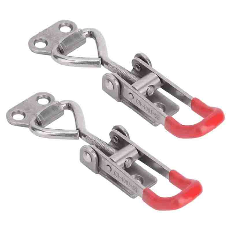 Stainless Steel Toggle Latch Clamps Quick Release Hasp Lock Latch
