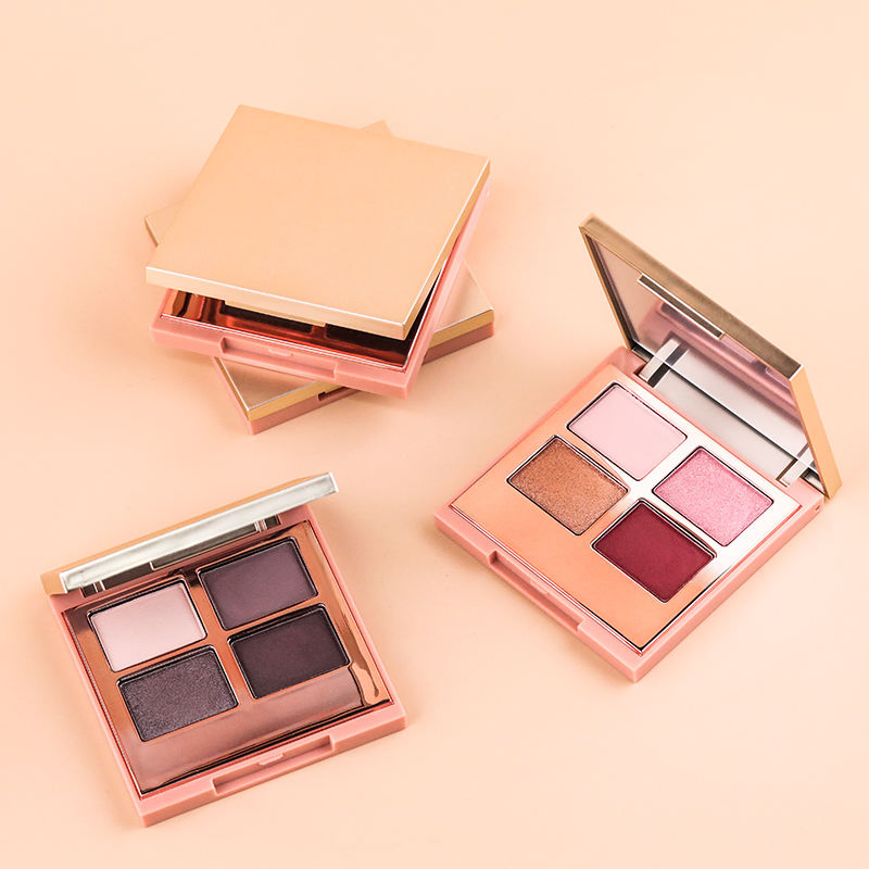 Factory Price Custom 6colors New Private Label High Pigment Nude Color Vegan Eye Makeup Cosmetic Eyeshadow Palette