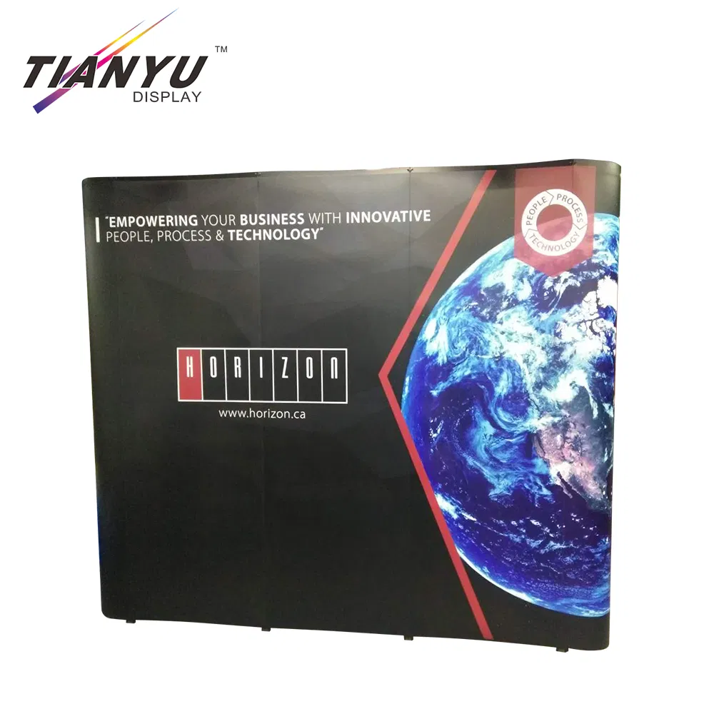 Portable 10X10 Exhibition Booth with Customizable Display Features