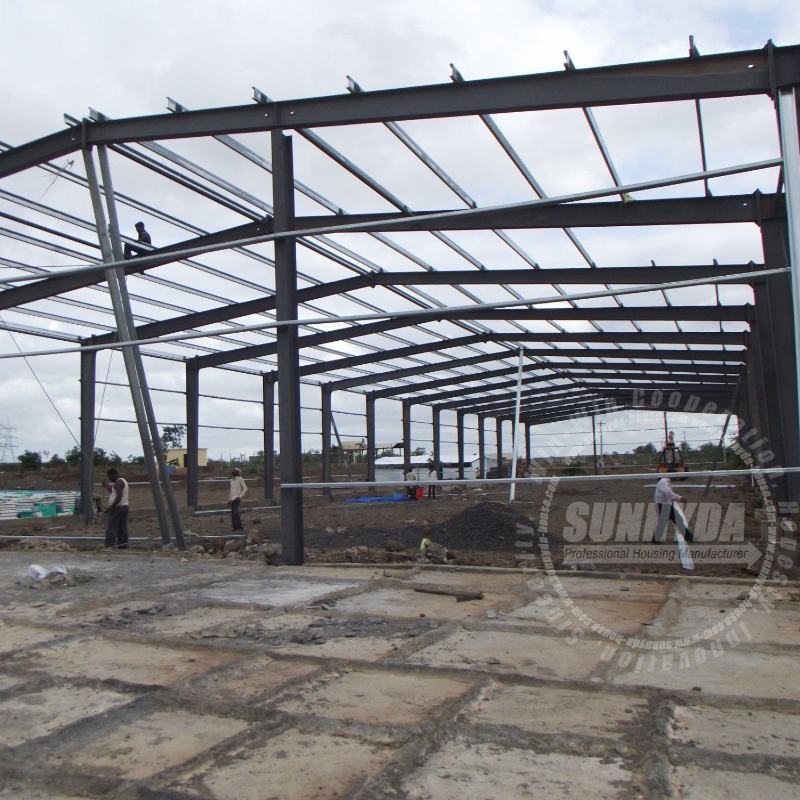 Long Span Steel Structure Prefabricated House for Sale