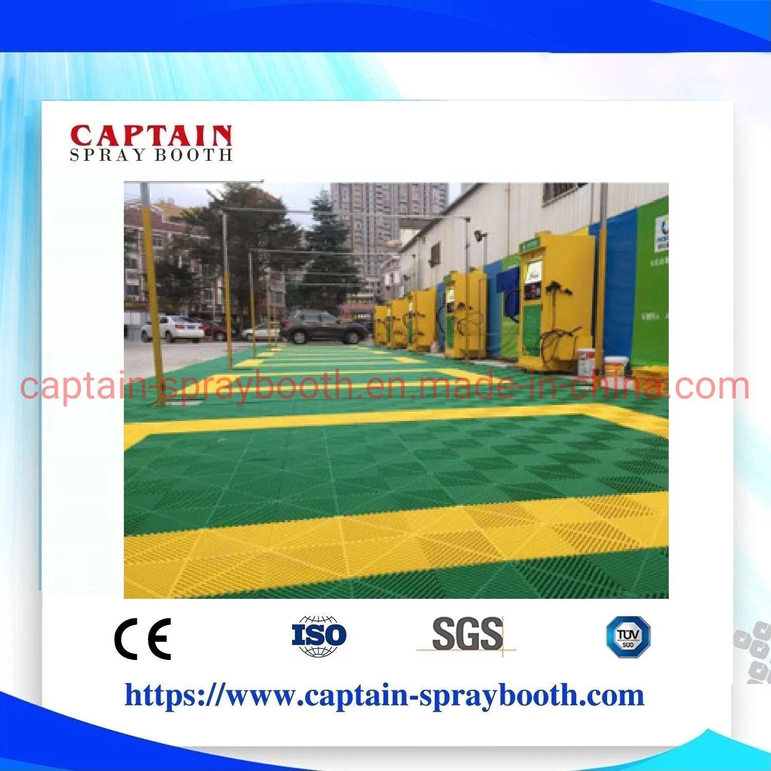 PP Gratings for Car Washing/for Repair Shop