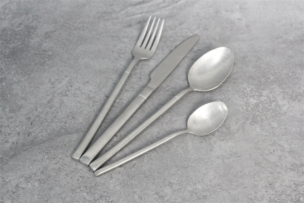 Wholesale Outdoor Tableware Dinner Set Stainless Steel Cutlery