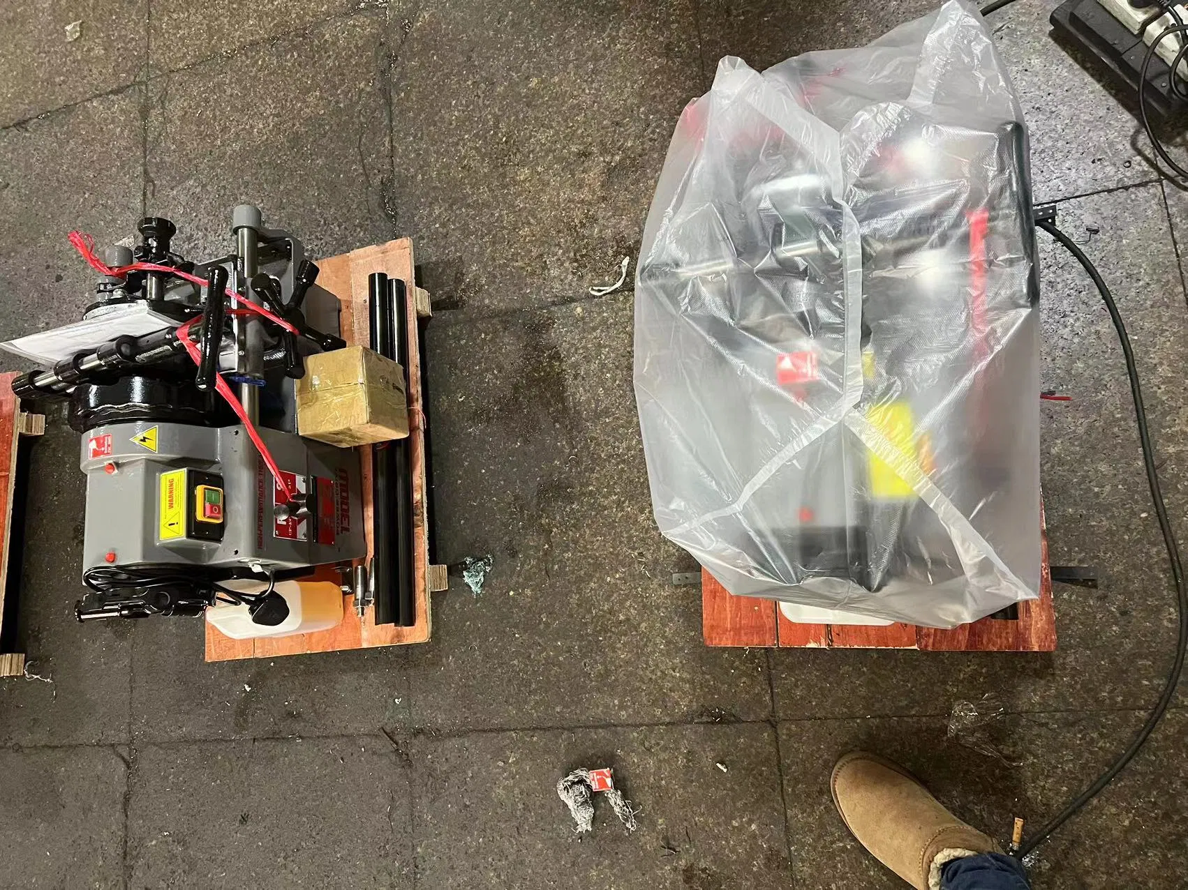 High Efficiency 1100W 2inch Pipe Threading Machine Z1t-50f-B