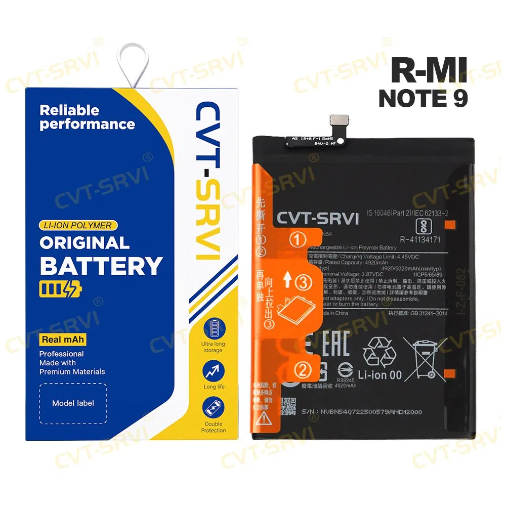 Аккумулятор для Poco X3, 11 Lite, Note 8/9/11, 10T
