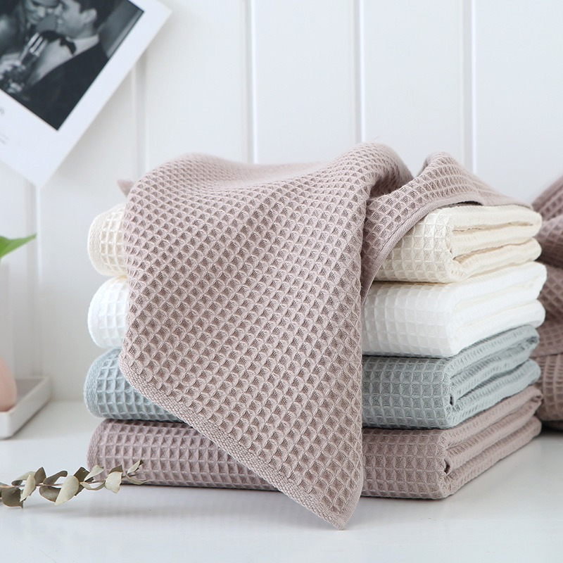 100%Cotton High Quality Microfiberwholesale Honeycomb Soft Face Towel 35*75