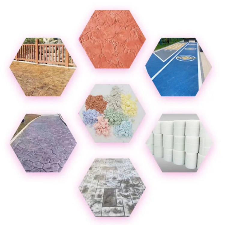 Customized Stamped Concrete Release Powder Floor Release Agent Powder
