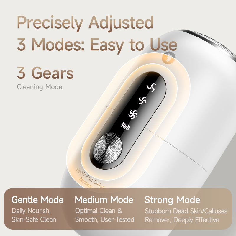 Electric Foot Grinder Model Automatic Efficient Tool for Removing Dead Skin Heel Grinds Foot Care