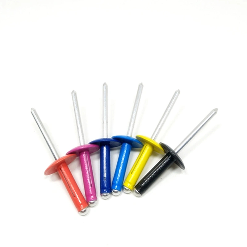 Bulbex Rivet Tri Fold Open End Type Round Head Pop Blind Rivet Automobile Applied