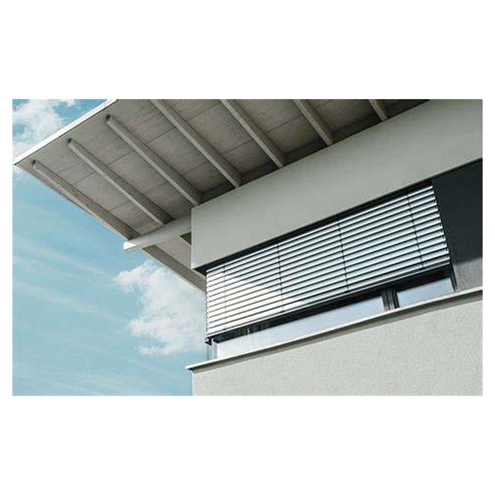 Automatic Outdoor Custom Aluminum Sunshade Blinds Shutters Aluminum Sunshade Blinds