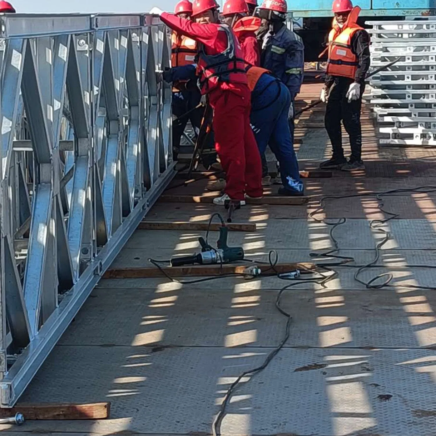 Durable Steel Bailey Bridge for Quick Emergency Access Solutions