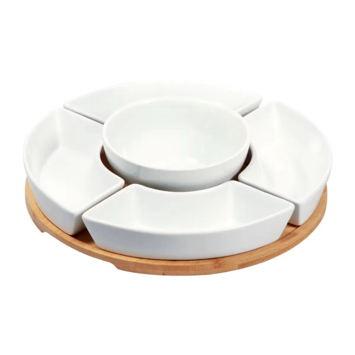 Wholesale Price OEM Manufacturer Dry Nuts Display Case Snack and DIP Tray Dry Fruits Dish Dispenser