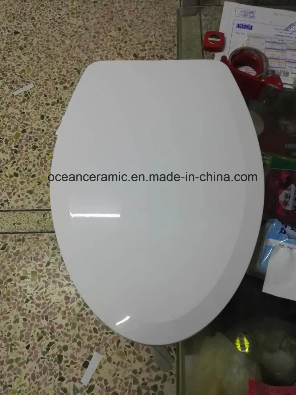 Ts-1002b Non-Elonitric Bidet Seat Cover, 2 Function Super Bidet, Bidet Toilet Seats