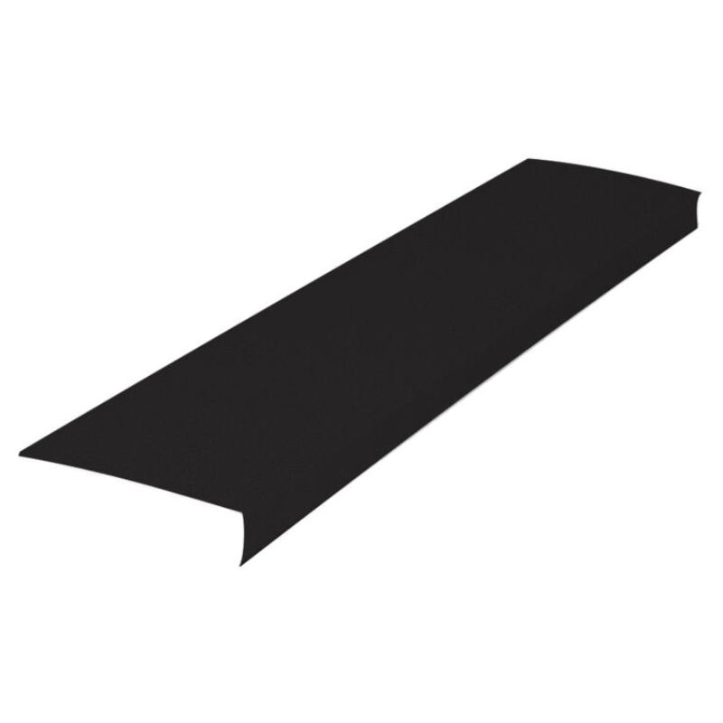 Charcoal Aluminum Fascia 6 in Width 10FT Long