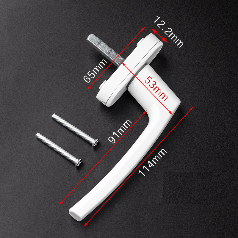 PVC Window Handle by Charmo - Aluminum and Glass Frame Options