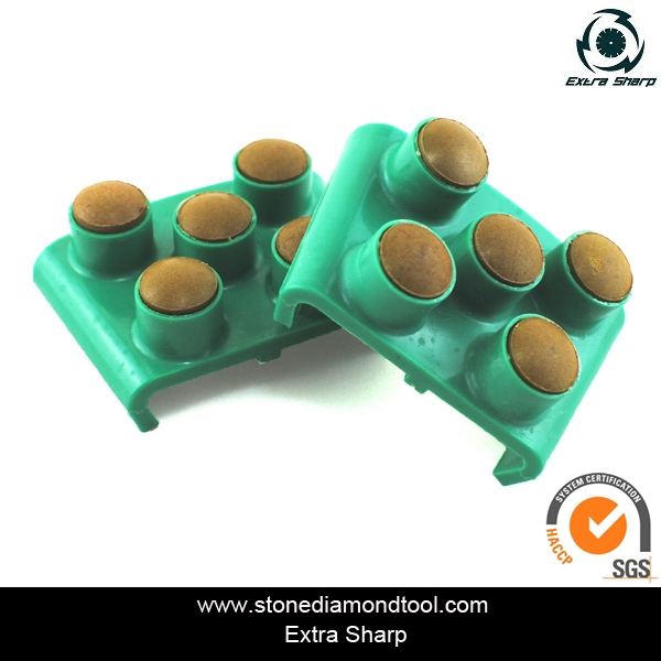 HTC Resin Bond Concrete Polishing Pads with 5 Segment