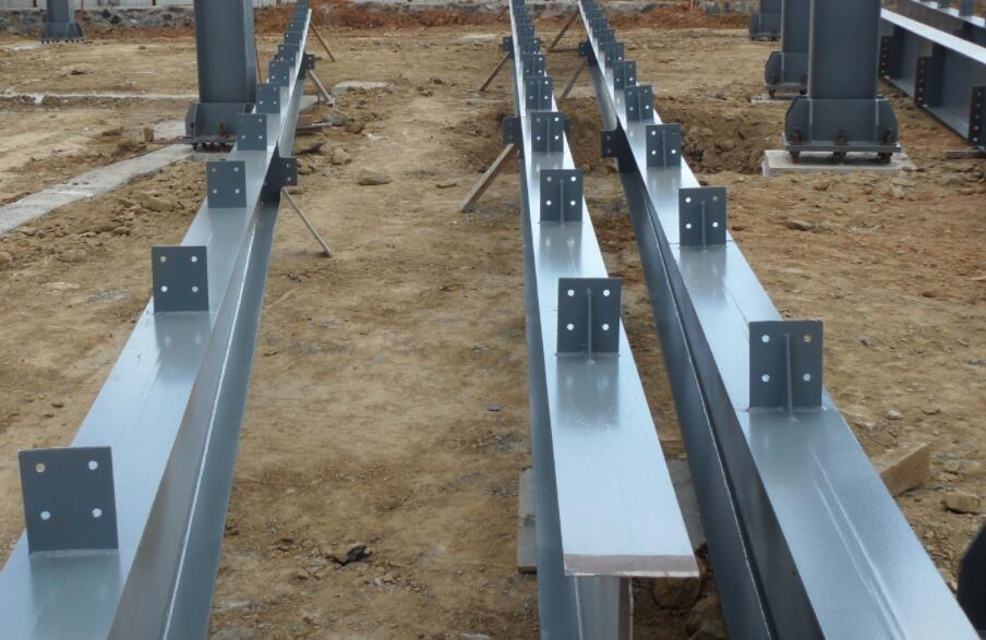 SB014 Customized Prefabricated Building Steel Structure Metal Frame Steel Column Steel Truss