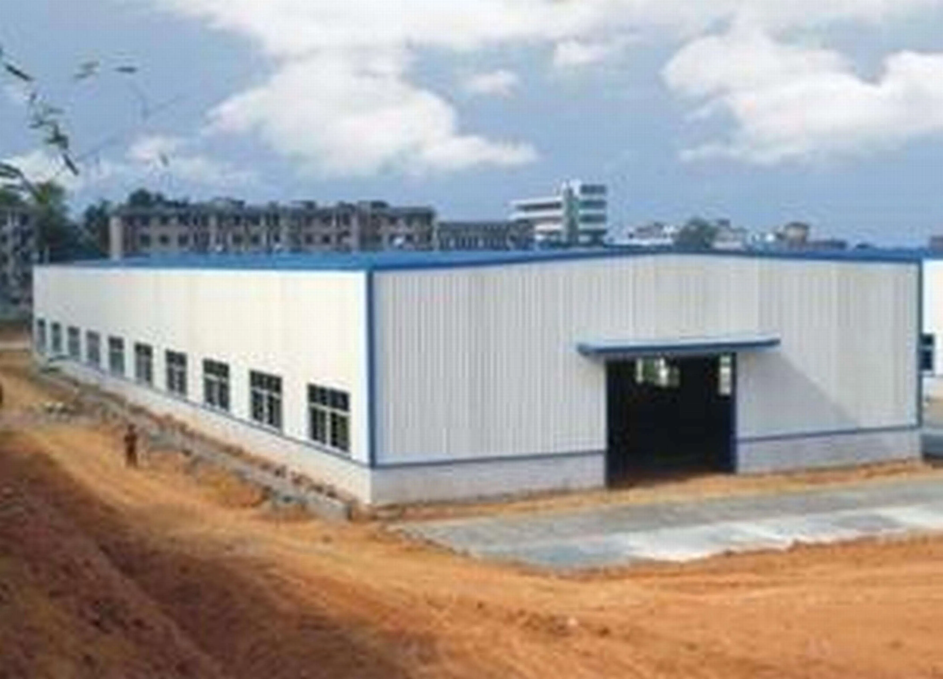 Prefabricated Metal Steel Frame Warehouse