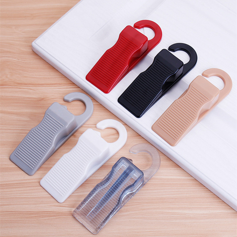 Plastic Silicon Metal Kitchen Shower Cabinet Door Wall Stopper Cock Floor Suction Stop