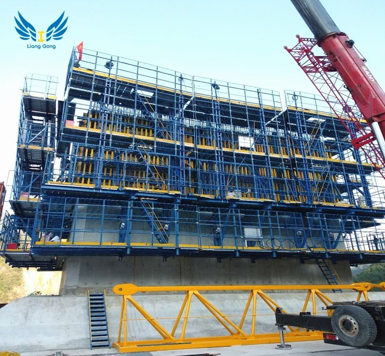 Strong Adaptability Reduced Labor Intensity Hydraulic Auto-Climbing System for Precast Construction Formwork