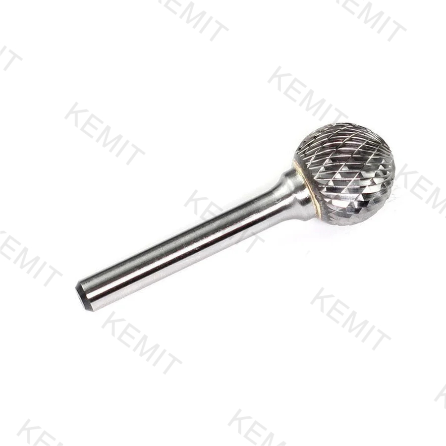 D Type Rotary Files Cemented Ball Shape Cutting Tools Tungsten Carbide Burrs