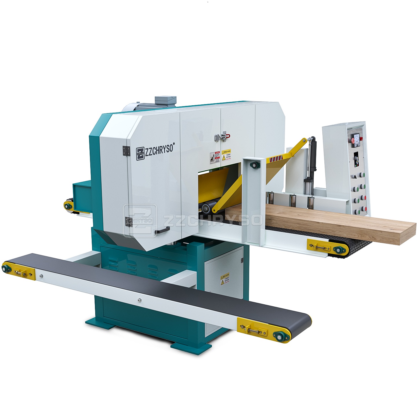 Ленточная пила по дереву горизонтальная универсальная